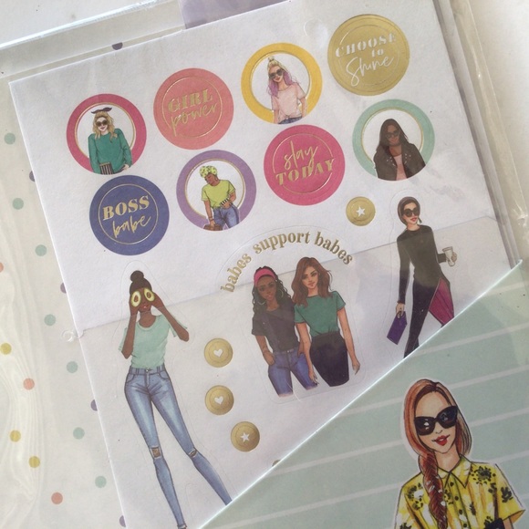THE HAPPY PLANNER FASHION THEMED PLANNER ACCESSORY KIT NWT - Picture 10 of 10